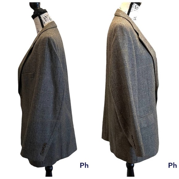 Ralph Lauren Suit Jacket Blazer Sport Coat Brown Size 42S Business office - Picture 3 of 15